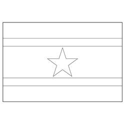 Dibujo para colorear: Bandera (Geografía y Lugares) #210708 - Dibujos para Colorear e Imprimir Gratis