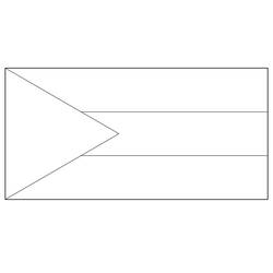 Dibujo para colorear: Bandera (Geografía y Lugares) #210710 - Dibujos para Colorear e Imprimir Gratis