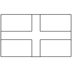 Dibujo para colorear: Bandera de Inglaterra (Geografía y Lugares) #192290 - Dibujos para Colorear e Imprimir Gratis