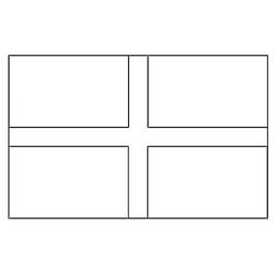 Dibujo para colorear: Bandera de Inglaterra (Geografía y Lugares) #192294 - Dibujos para Colorear e Imprimir Gratis