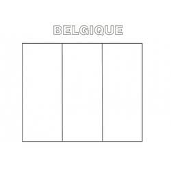 Dibujos para colorear: Bélgica - Dibujos para Colorear e Imprimir Gratis