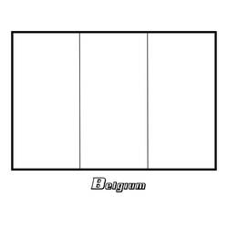 Dibujo para colorear: Bélgica (Geografía y Lugares) #187974 - Dibujos para Colorear e Imprimir Gratis