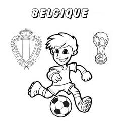 Dibujo para colorear: Bélgica (Geografía y Lugares) #189454 - Dibujos para Colorear e Imprimir Gratis