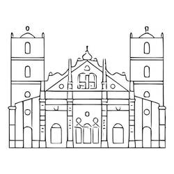 Dibujos para colorear: Benín - Dibujos para Colorear e Imprimir Gratis