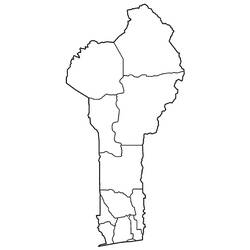 Dibujo para colorear: Benín (Geografía y Lugares) #190847 - Dibujos para Colorear e Imprimir Gratis