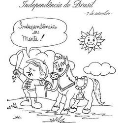 Dibujo para colorear: Brasil (Geografía y Lugares) #184002 - Dibujos para Colorear e Imprimir Gratis