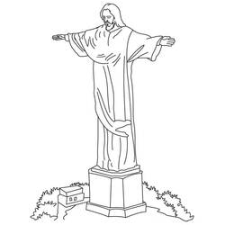 Dibujo para colorear: Brasil (Geografía y Lugares) #184005 - Dibujos para Colorear e Imprimir Gratis