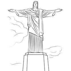 Dibujo para colorear: Brasil (Geografía y Lugares) #184006 - Dibujos para Colorear e Imprimir Gratis
