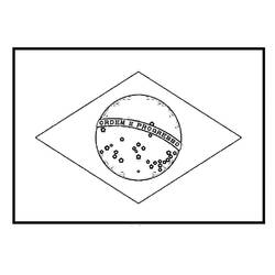 Dibujo para colorear: Brasil (Geografía y Lugares) #184014 - Dibujos para Colorear e Imprimir Gratis