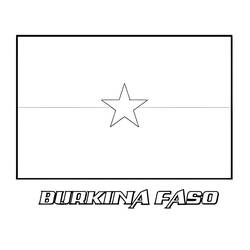 Dibujo para colorear: Burkina Faso (Geografía y Lugares) #191670 - Dibujos para Colorear e Imprimir Gratis