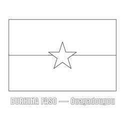 Dibujo para colorear: Burkina Faso (Geografía y Lugares) #191672 - Dibujos para Colorear e Imprimir Gratis