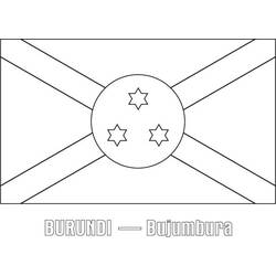 Dibujo para colorear: Burundi (Geografía y Lugares) #191711 - Dibujos para Colorear e Imprimir Gratis