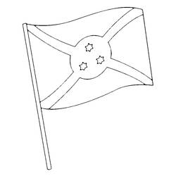 Dibujo para colorear: Burundi (Geografía y Lugares) #191712 - Dibujos para Colorear e Imprimir Gratis