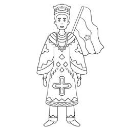 Dibujos para colorear: Camerún - Dibujos para Colorear e Imprimir Gratis