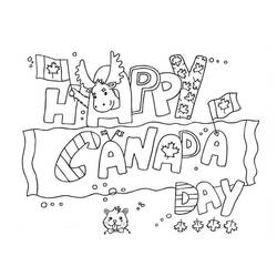 Dibujo para colorear: Canadá (Geografía y Lugares) #183807 - Dibujos para Colorear e Imprimir Gratis