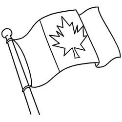 Dibujo para colorear: Canadá (Geografía y Lugares) #183812 - Dibujos para Colorear e Imprimir Gratis