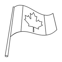 Dibujo para colorear: Canadá (Geografía y Lugares) #183813 - Dibujos para Colorear e Imprimir Gratis