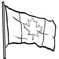 Dibujo para colorear: Canadá (Geografía y Lugares) #183816 - Dibujos para Colorear e Imprimir Gratis