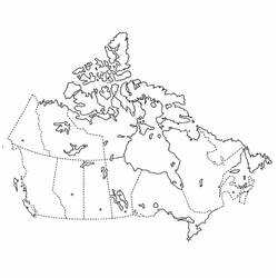 Dibujo para colorear: Canadá (Geografía y Lugares) #183824 - Dibujos para Colorear e Imprimir Gratis
