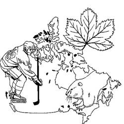 Dibujo para colorear: Canadá (Geografía y Lugares) #183825 - Dibujos para Colorear e Imprimir Gratis