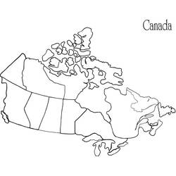 Dibujo para colorear: Canadá (Geografía y Lugares) #183826 - Dibujos para Colorear e Imprimir Gratis