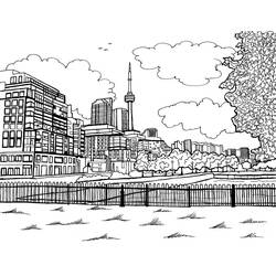 Dibujo para colorear: Canadá (Geografía y Lugares) #183831 - Dibujos para Colorear e Imprimir Gratis