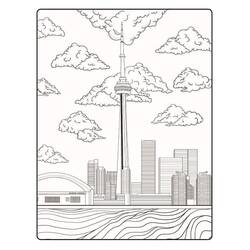 Dibujo para colorear: Canadá (Geografía y Lugares) #183832 - Dibujos para Colorear e Imprimir Gratis