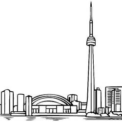 Dibujo para colorear: Canadá (Geografía y Lugares) #183835 - Dibujos para Colorear e Imprimir Gratis
