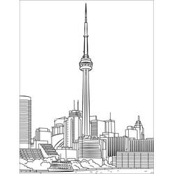 Dibujo para colorear: Canadá (Geografía y Lugares) #183836 - Dibujos para Colorear e Imprimir Gratis