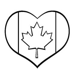 Dibujo para colorear: Canadá (Geografía y Lugares) #185403 - Dibujos para Colorear e Imprimir Gratis
