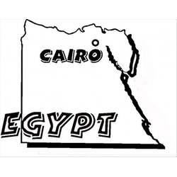 Dibujo para colorear: Egipto (Geografía y Lugares) #192847 - Dibujos para Colorear e Imprimir Gratis
