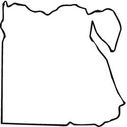 Dibujo para colorear: Egipto (Geografía y Lugares) #192848 - Dibujos para Colorear e Imprimir Gratis