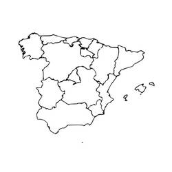 Dibujo para colorear: España (Geografía y Lugares) #184068 - Dibujos para Colorear e Imprimir Gratis