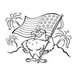 Dibujo para colorear: Estados Unidos (EE.UU.) (Geografía y Lugares) #193275 - Dibujos para Colorear e Imprimir Gratis