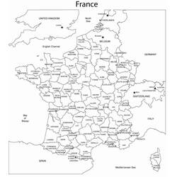 Dibujo para colorear: Francia (Geografía y Lugares) #183843 - Dibujos para Colorear e Imprimir Gratis