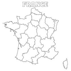 Dibujos para colorear: Francia - Dibujos para Colorear e Imprimir Gratis