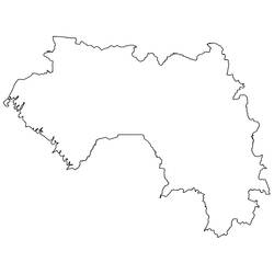 Dibujo para colorear: Guinea (Geografía y Lugares) #190836 - Dibujos para Colorear e Imprimir Gratis