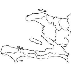 Dibujo para colorear: Haití (Geografía y Lugares) #191661 - Dibujos para Colorear e Imprimir Gratis