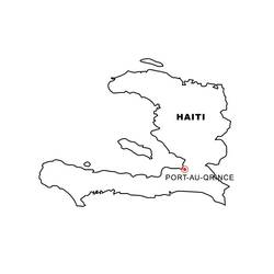 Dibujo para colorear: Haití (Geografía y Lugares) #191662 - Dibujos para Colorear e Imprimir Gratis