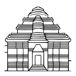 Dibujo para colorear: India (Geografía y Lugares) #183990 - Dibujos para Colorear e Imprimir Gratis
