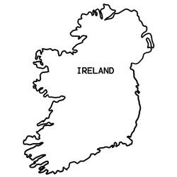 Dibujo para colorear: Irlanda (Geografía y Lugares) #192939 - Dibujos para Colorear e Imprimir Gratis