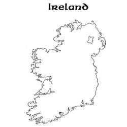 Dibujo para colorear: Irlanda (Geografía y Lugares) #192940 - Dibujos para Colorear e Imprimir Gratis