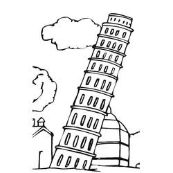 Dibujo para colorear: Italia (Geografía y Lugares) #180522 - Dibujos para Colorear e Imprimir Gratis