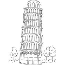 Dibujo para colorear: Italia (Geografía y Lugares) #180523 - Dibujos para Colorear e Imprimir Gratis