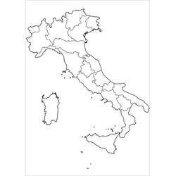 Dibujo para colorear: Italia (Geografía y Lugares) #180529 - Dibujos para Colorear e Imprimir Gratis