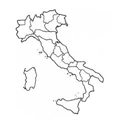 Dibujo para colorear: Italia (Geografía y Lugares) #180531 - Dibujos para Colorear e Imprimir Gratis