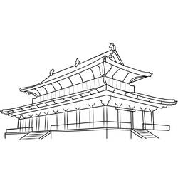 Dibujo para colorear: Japón (Geografía y Lugares) #183948 - Dibujos para Colorear e Imprimir Gratis