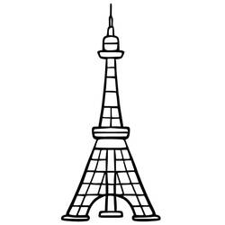 Dibujo para colorear: Japón (Geografía y Lugares) #183951 - Dibujos para Colorear e Imprimir Gratis