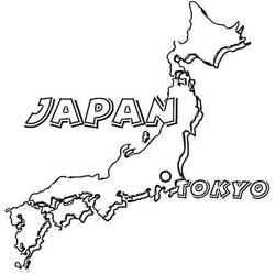 Dibujo para colorear: Japón (Geografía y Lugares) #183953 - Dibujos para Colorear e Imprimir Gratis