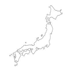Dibujo para colorear: Japón (Geografía y Lugares) #183954 - Dibujos para Colorear e Imprimir Gratis